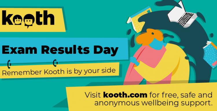 Support for students receiving exam results - Kooth | Healthwatch Wiganandleigh