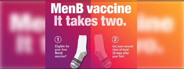 Get fully protected with your second MenB vaccination
